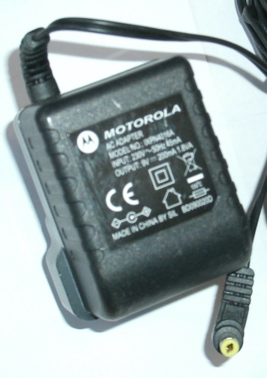 New 9V 200mA MOTOROLA IXPN4016A Power Supply AC ADAPTER